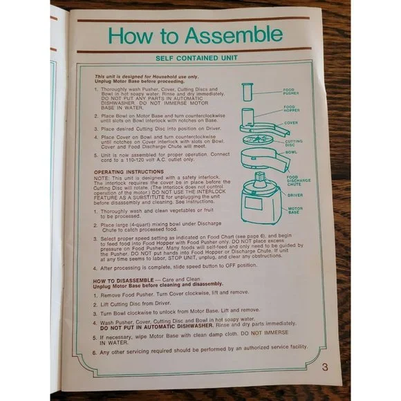 COPY - Oster Food Crafter Book - Picture 2 of 5